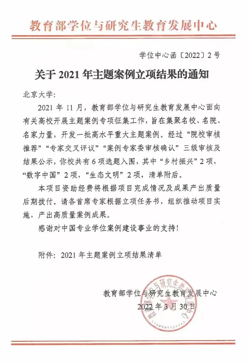 九州ku酷游三项案例获教育部学位中心2021年主题案例专项征集立项